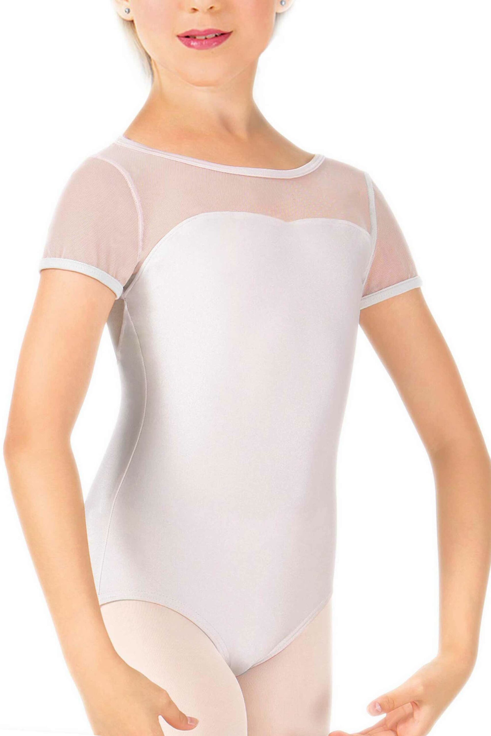 Body gimnastica & dans Alb Spandex 1102