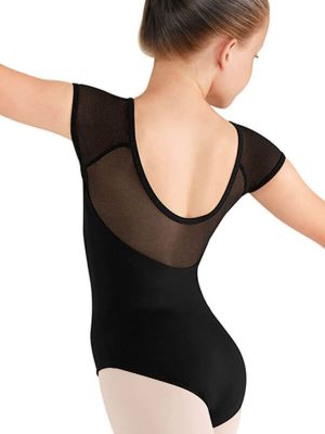 Body gimnastica & dans Negru Spandex 1106