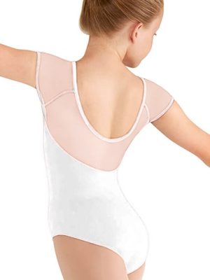 Body gimnastica & dans Alb Spandex 1106