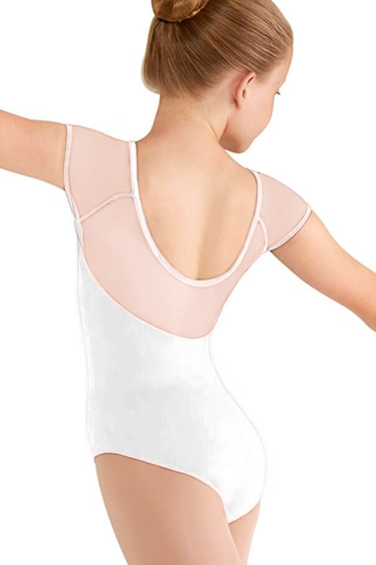 Body gimnastica & dans Alb Spandex 1106