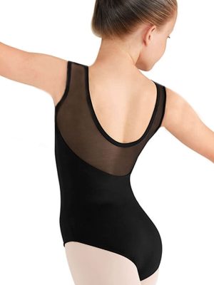 Body gimnastica & dans Negru Spandex 1109
