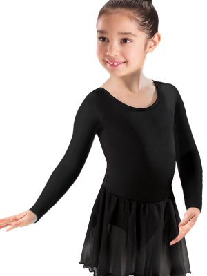 Body cu fusta tull gimnastica & dans clasic Negru 1701