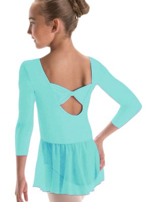 Body cu fusta tull gimnastica & dans clasic Aqua 1708