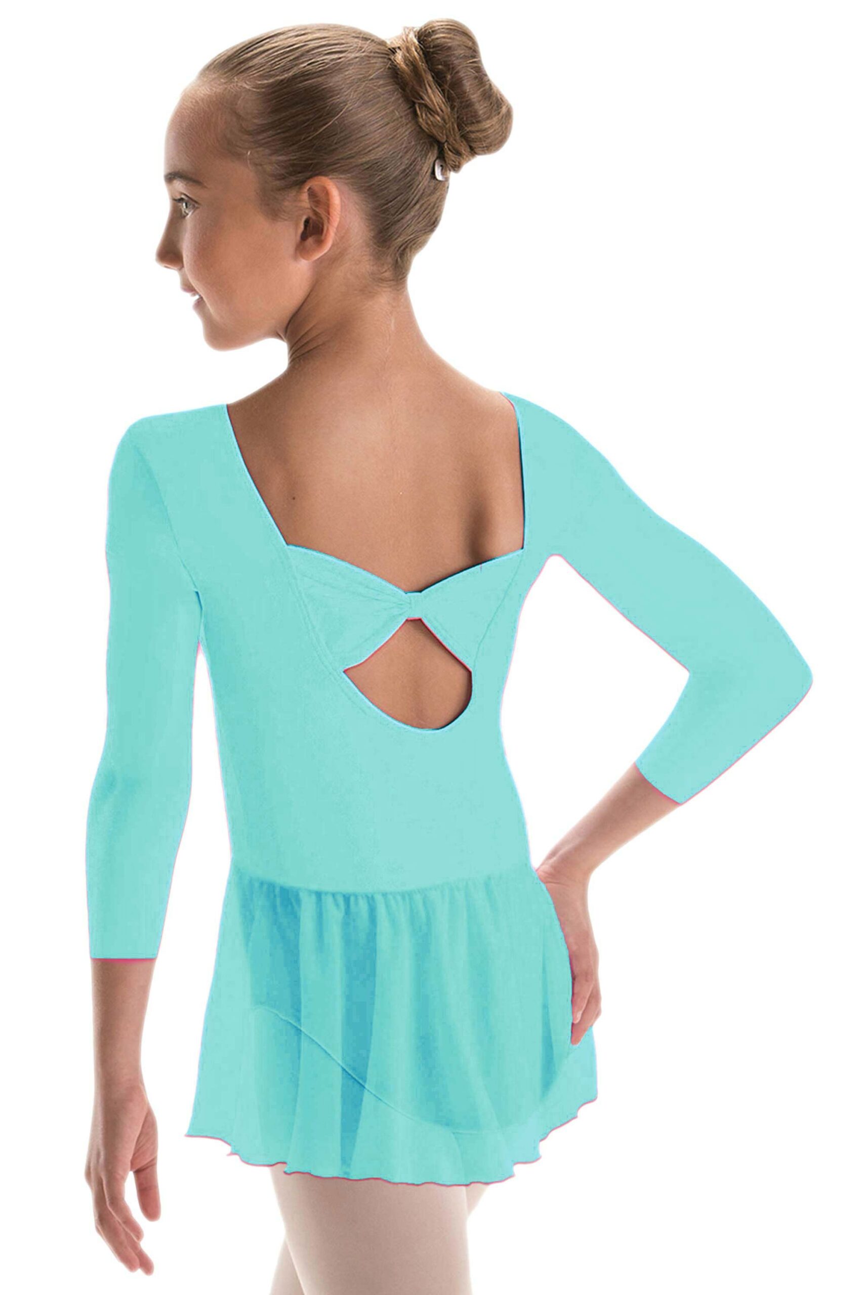 Body cu fusta tull gimnastica & dans clasic Aqua 1708