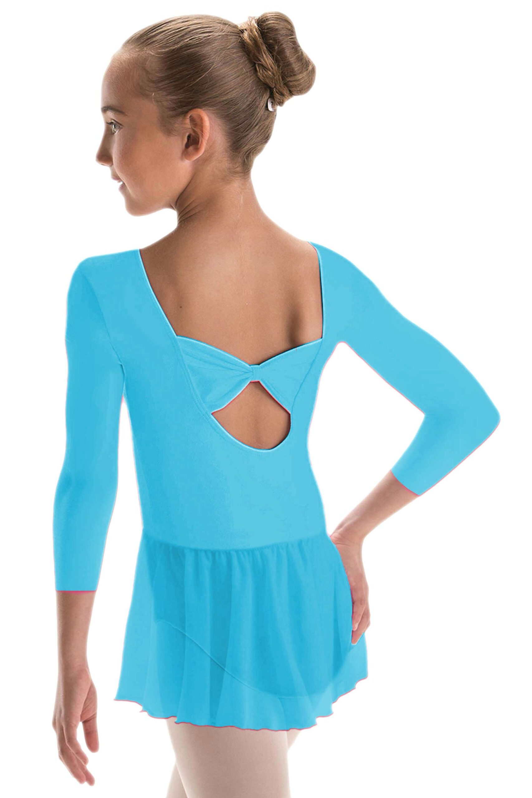 Body cu fusta tull gimnastica & dans clasic Turcoaz 1708