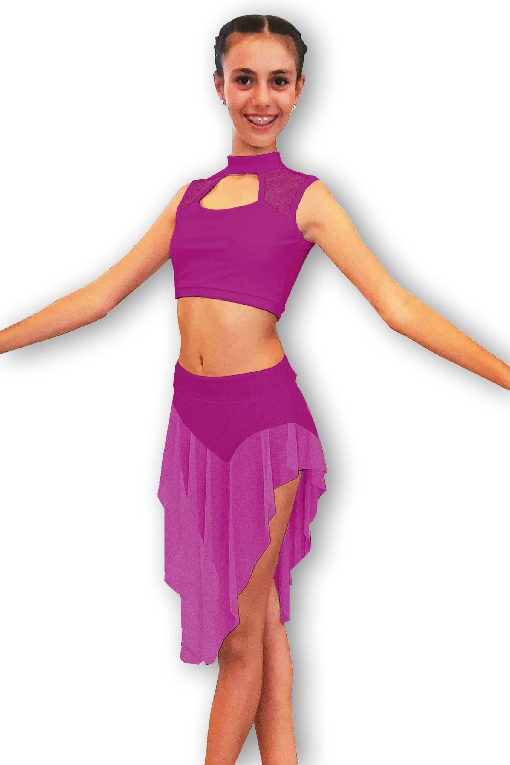 Costum Jazz 3 violet 1617