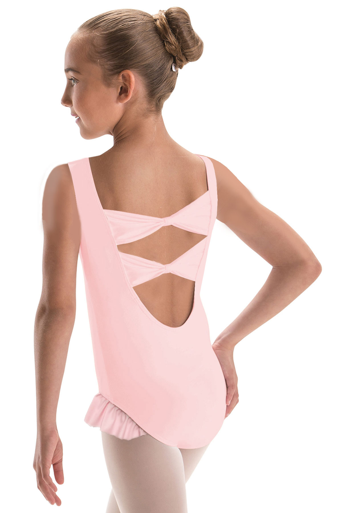 Body gimnastica & dans spandex Roz 4105